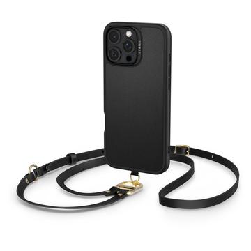 Husă cu curea iPhone 16 Pro Max Spigen Cyrill Kajuk Classic Charm Mag - negru