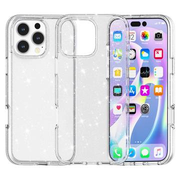 Husă Hibrid iPhone 16 Pro Max - Stylish Glitter