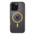 Husă MagSafe iPhone 16 Pro Max Tactical MagForce Hyperstealth 2.0 - negru / galben