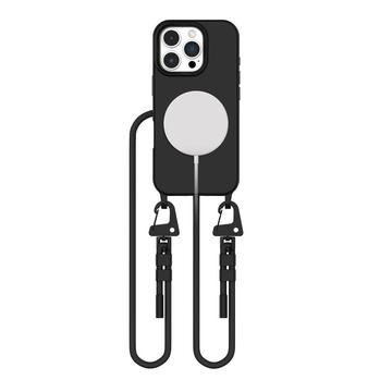 Husă Tech-Protect MagNecklace MagSafe pentru iPhone 16 Pro Max - Negru