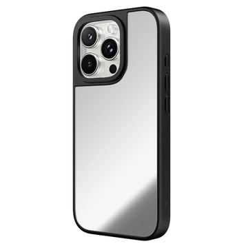 Husă iPhone 16 Pro Mirror - compatibilă cu MagSafe - negru
