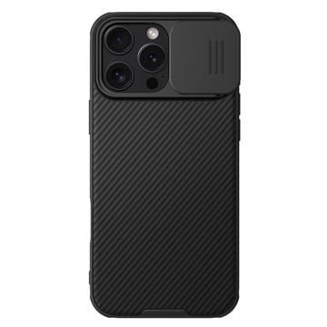 Husă Hibrid iPhone 16 Pro - Nillkin CamShield Pro Magnetic - Negru