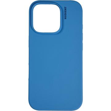 Husă Silicon iPhone 16 Pro Nudient Base - Albastru