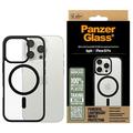 iPhone 16 Pro PanzerGlass HardCase Carcasă compatibilă MagSafe - Negru / Transparent
