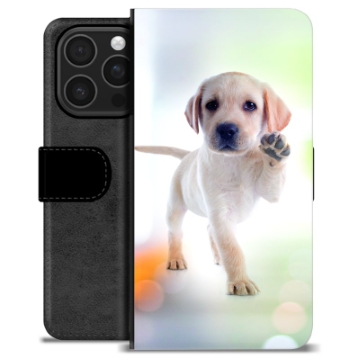 Husă Portofel Premium - iPhone 16 Pro - Câine