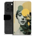 Husă Portofel Premium - iPhone 16 Pro - Atmosferă Vintage