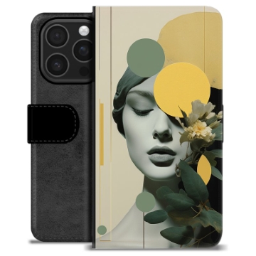 Husă Portofel Premium - iPhone 16 Pro - Atmosferă Vintage