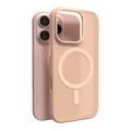 Husă din silicon MagSafe pentru iPhone 16 Pro Puro Daylight - Bej