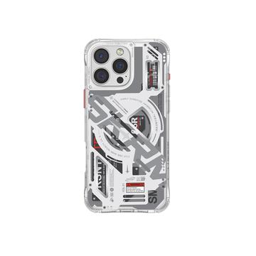 Husă iPhone 16 Pro Skinarma Ekho Mag - Transparentă