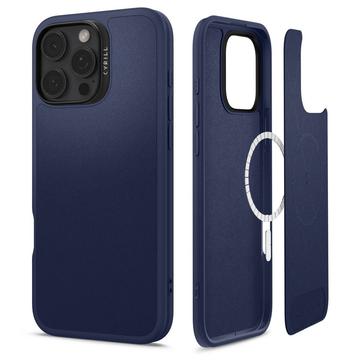 Husă Hibrid iPhone 16 Pro - Spigen Cyrill Kajuk Mag - Albastru Închis