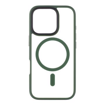 Husă Hybrid iPhone 16 Pro Tactical MagForce Hyperstealth - Padure Verde