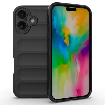 Husă TPU iPhone 16 - Rugged - Negru
