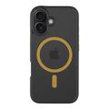Husă MagSafe iPhone 16 Tactical MagForce Hyperstealth 2.0 - negru / galben