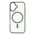 Husă Hybrid iPhone 16 Tactical MagForce Hyperstealth - Padure Verde
