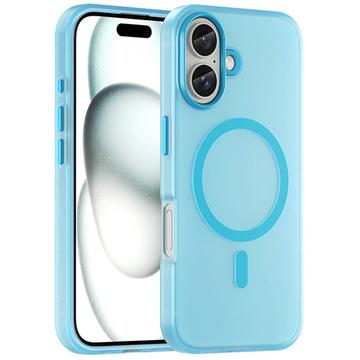 Husă MagSafe iPhone 16 UltraGuard Matte - Albastru