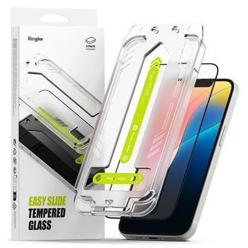 Protector de ecran din sticlă călită iPhone 16e/14/13/13 Pro -  Ringke Easy Slide - 2 buc.
