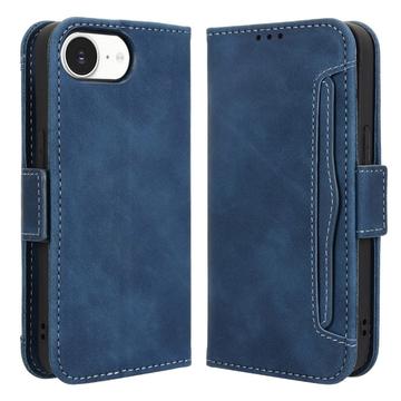 Husă portofel pentru card iPhone 16e - Albastru