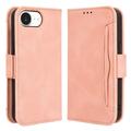 Husă portofel pentru card iPhone 16e/17e - Roz