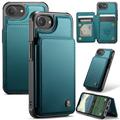 iPhone 16e Caseme C22 Case RFID Card Wallet - Verde