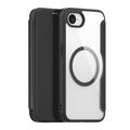 Husă cu rabat magnetic iPhone 16e Dux Ducis Skin X Pro - Negru