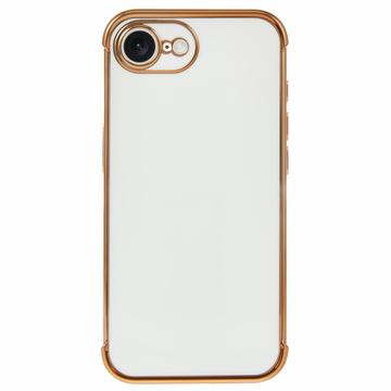 Husă TPU rezistentă la șocuri electrolizate iPhone 16e - alb