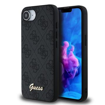 Husă hibridă iPhone 16e Guess 4G - Negru