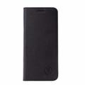 Husă Piele Flip iPhone 16e - JT Berlin BookCase Tegel - Negru