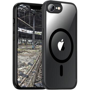 Husă iPhone 16e JT Berlin Pankow Hybrid MagSafe - Negru / Transparent