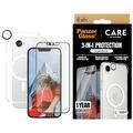 iPhone 16e PanzerGlass Care Flagship 3-in-1 Bundle - Transparent