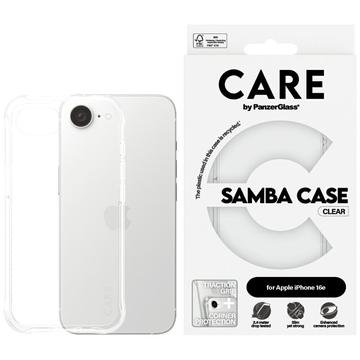 Husă iPhone 16e PanzerGlass Care Samba - Transparent
