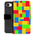 Husă Portofel Premium - iPhone 16e - Blocuri