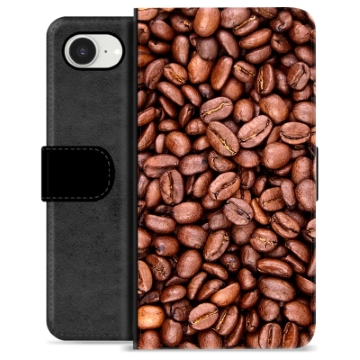 Husă Portofel Premium - iPhone 16e - Boabe de Cafea