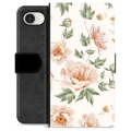 Husă Portofel Premium - iPhone 16e - Floral