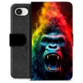 Husă Portofel Premium - iPhone 16e - Gorilă