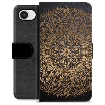 Husă Portofel Premium - iPhone 16e - Mandala