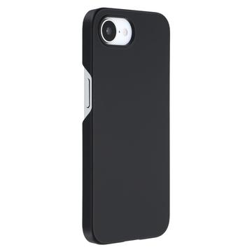 Husă Plastic Cauciucat iPhone 16e - Negru