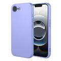 Husă din silicon rezistentă la șocuri pentru iPhone 16e - Violet