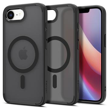 Husă iPhone 16e - Spigen Ultra Hybrid Mag - Negru de îngheț