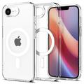 Husă iPhone 16e - Spigen Ultra Hybrid Mag - Alb / Clar