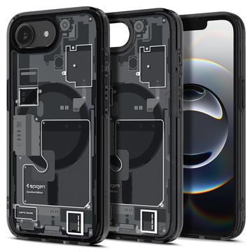Husă iPhone 16e - Spigen Ultra Hybrid Mag - Negru / Zero One