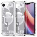 Husă iPhone 16e/17e - Spigen Ultra Hybrid Mag - Alb / Zero One
