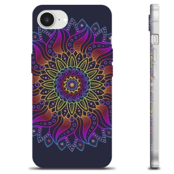 Husă TPU - iPhone 16e - Mandala Colorată