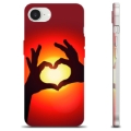 Husă TPU - iPhone 16e - Silueta Inimii