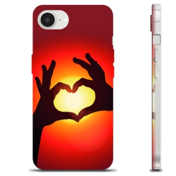 Husă TPU - iPhone 16e - Silueta Inimii