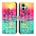 Husă Portofel iPhone 17 - Wonder - Niciodată să nu încetezi să visezi