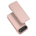 Husă Flip iPhone 17 Air - Dux Ducis Skin Pro - Roz