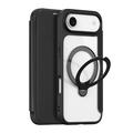 Husă cu rabat magnetic iPhone Air Dux Ducis Skin X Pro - Negru