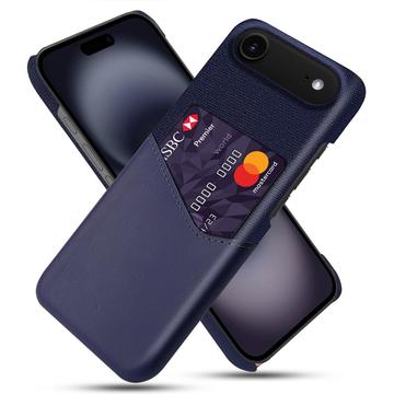 Husă cu Buzunar Card iPhone Air - KSQ - Albastru