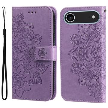 Husă Portofel iPhone 17 Air - Mandala - Violet