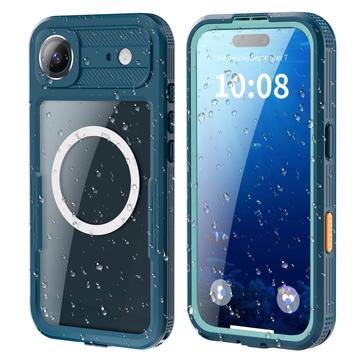 iPhone 17 Air Redpepper IP68 Husă magnetică impermeabilă - Albastru